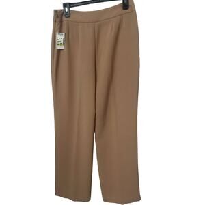 Vintage 90s Deadstock Evan Picone Beige Khaki Dress Pants Size 8  Small Medium